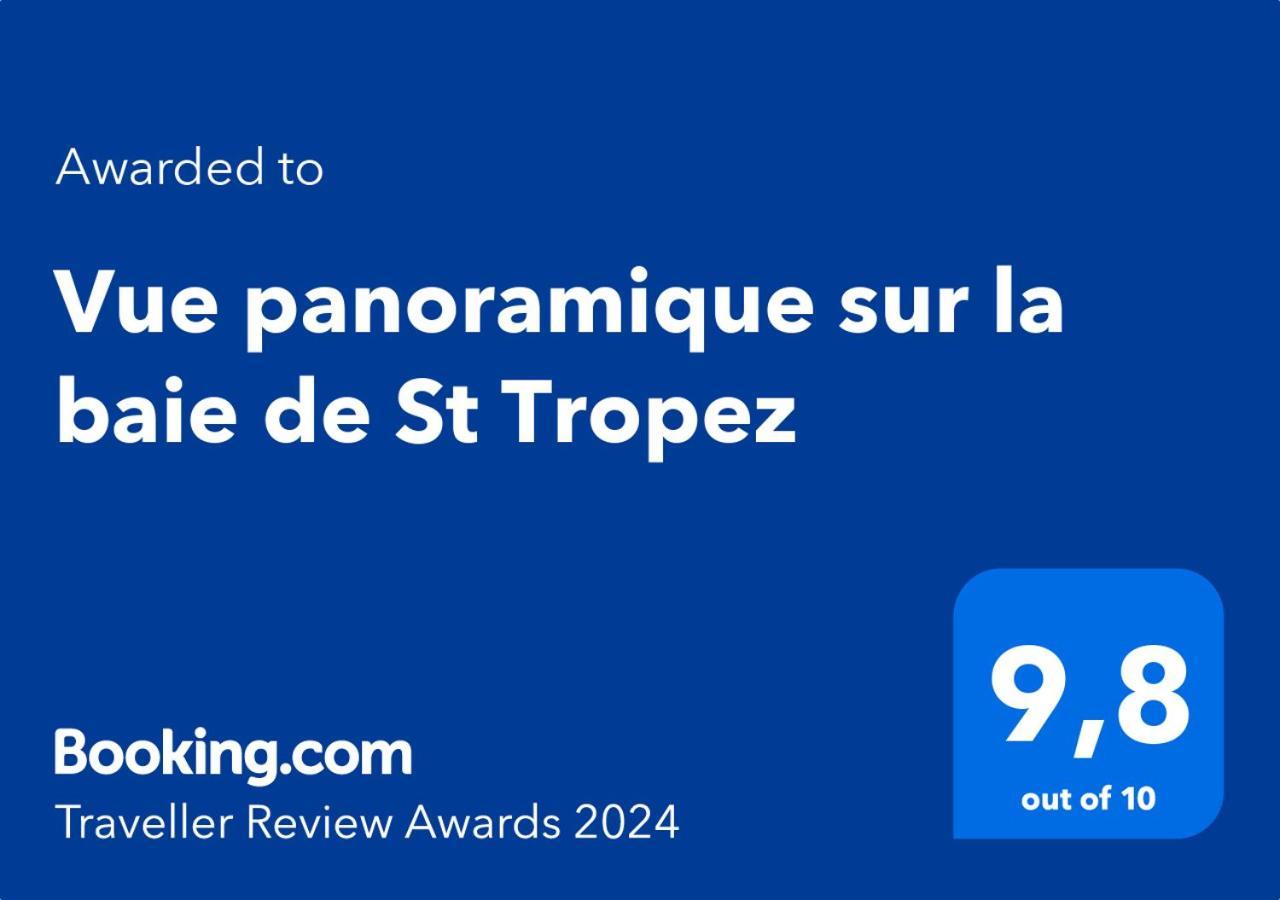 Вилла Vue Panoramique Sur La Baie De St Tropez Лес-Иссамбр Экстерьер фото
